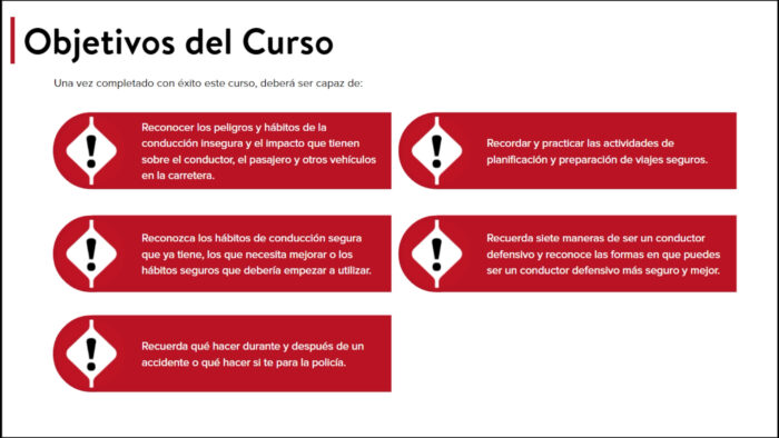 Driver Safety - Spanish - Image 4