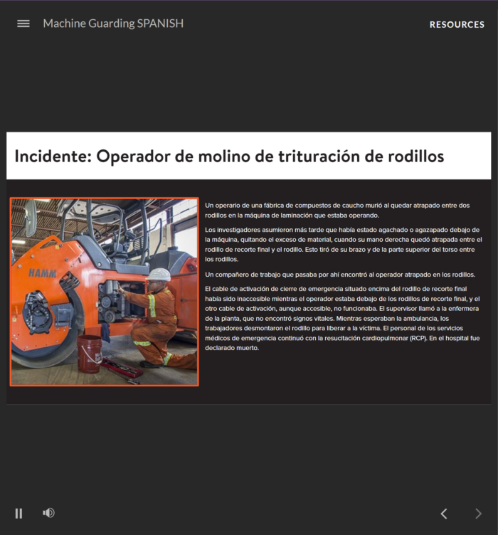 SPANISH: Machine Guarding - Image 3