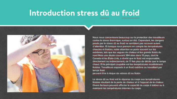 Cold Stress (French) - Image 2