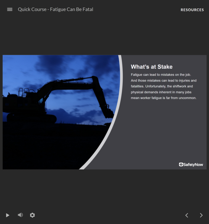 Fatigue Can Be Fatal - Quick Course - Image 2