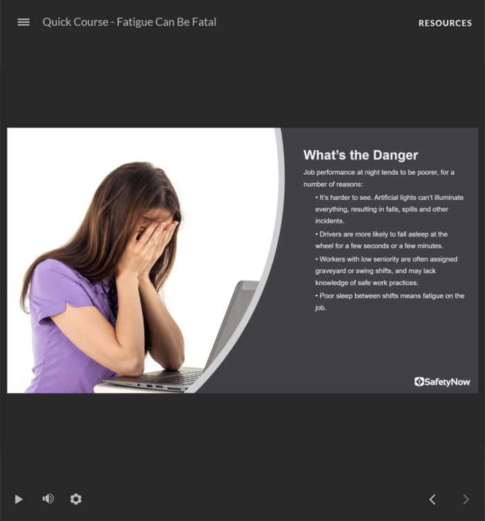 Fatigue Can Be Fatal - Quick Course - Image 3