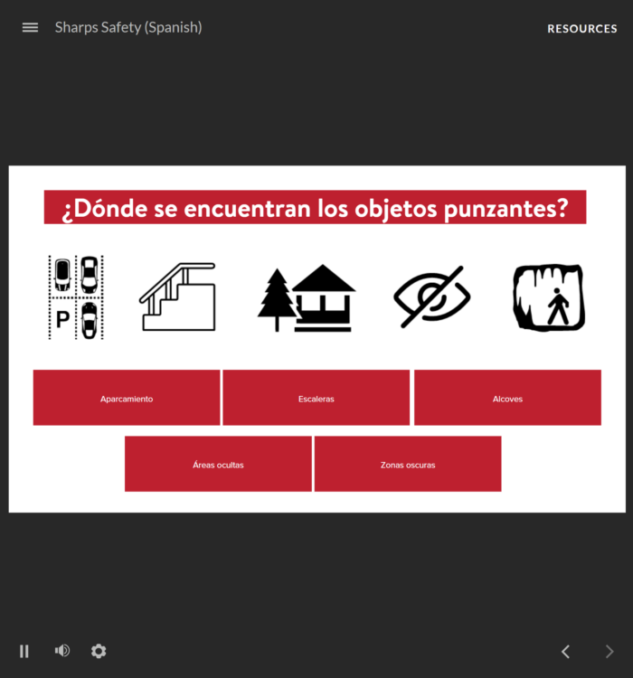 Sharps Safety - Spanish - Image 4
