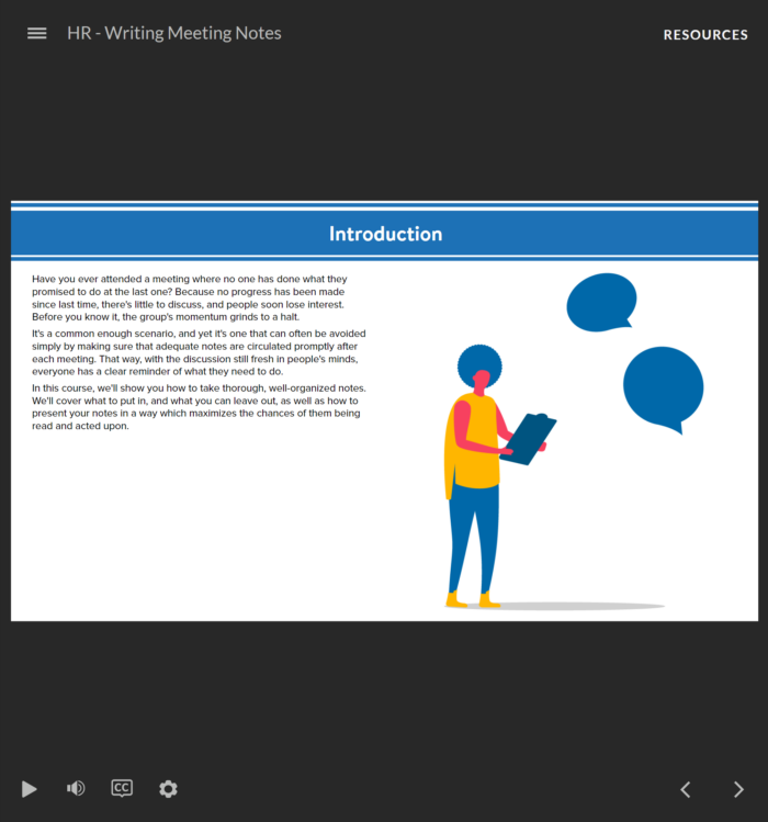 Writing Meeting Notes - HR Course - Image 2