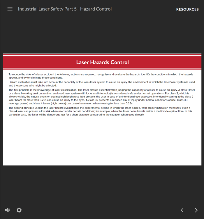 Industrial Laser Safety Part 5 - Hazard Control - Image 2