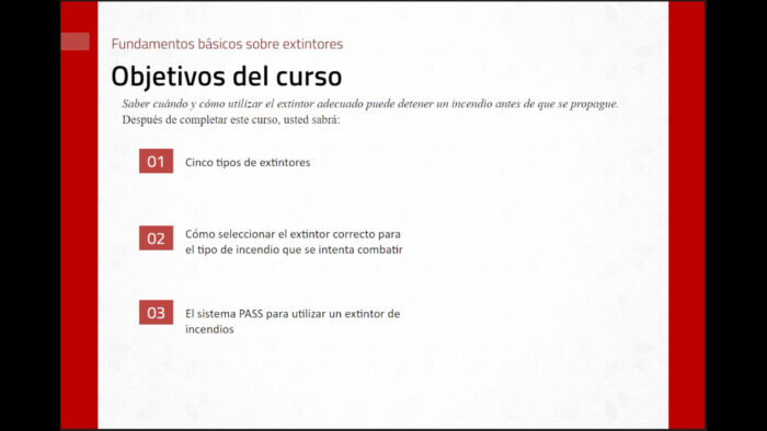 Fire Extinguisher Basics - Spanish - Image 3