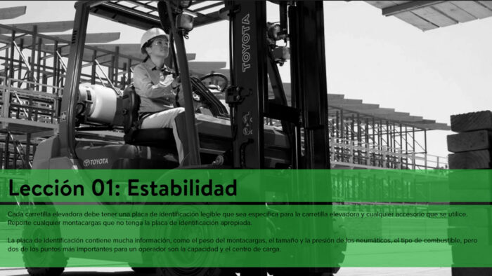 Powered Industrial Trucks Part 3 - Operation & Load Handling - Spanish - Image 4