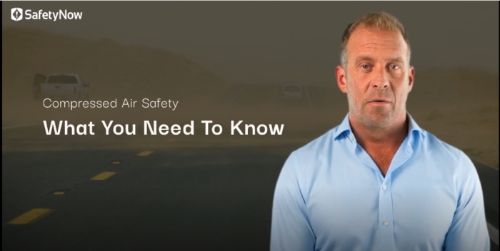 Compressed Air Safety: What you Need to Know - Video